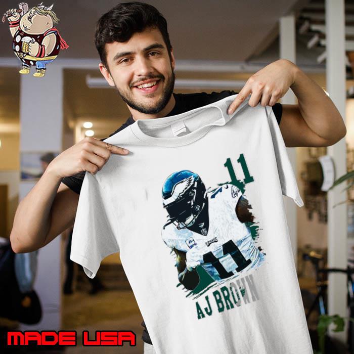 AJ brown 11 American football wide receiver for the Philadelphia Eagles T-Shirt Unisex