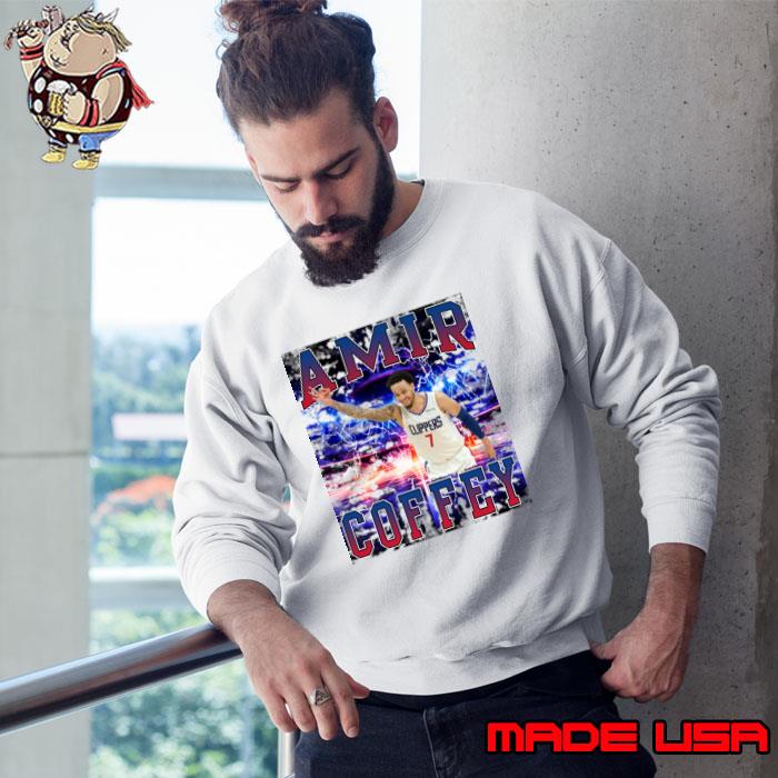 Amir Coffey American professional basketball player for the Los Angeles Clippers T-Shirt Sweatshirt
