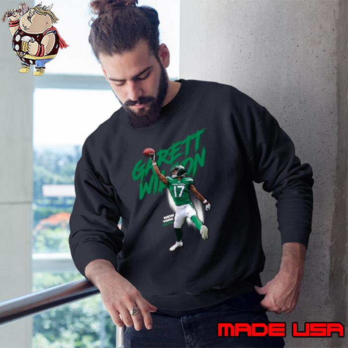 Awesome garrett Wilson American football wide receiver for the New York Jets Catch T-Shirt Sweatshirt