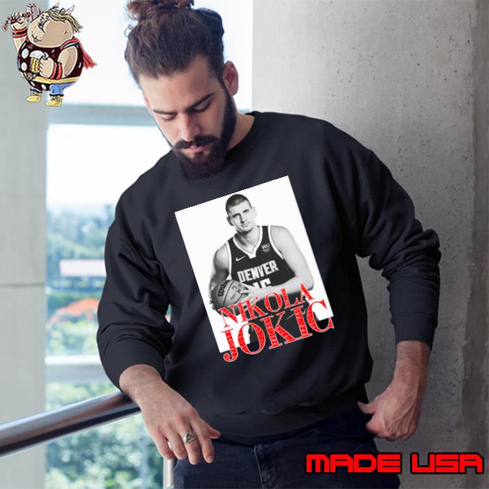 Awesome serbian professional basketball player who is a center for the Denver Nuggets nikola jokic T-Shirt