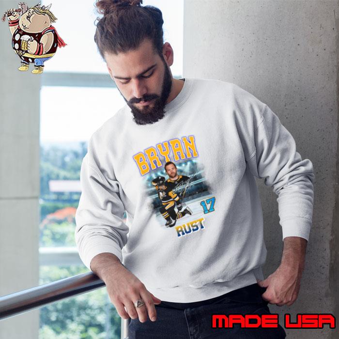Bryan Rust American professional ice hockey right winger for the Pittsburgh Penguins T-Shirt Sweatshirt