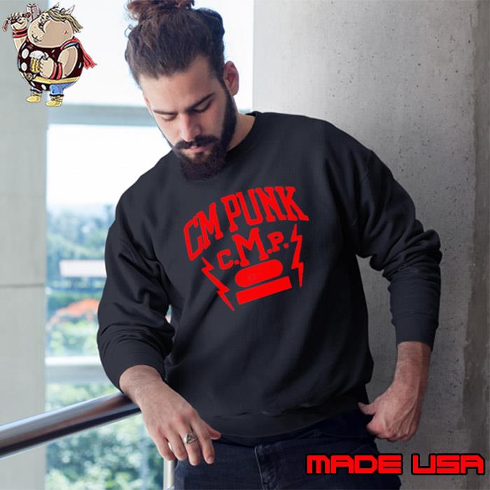 Cm Punk C.M.P Chicago s Sweatshirt