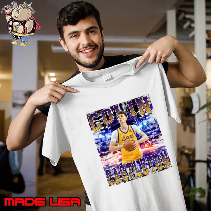 Colin Castleton American professional basketball player for the Los Angeles Lakers T-Shirt