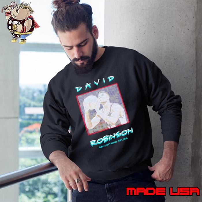 David Robinson San Antonio Spurs vintage logo s Sweatshirt