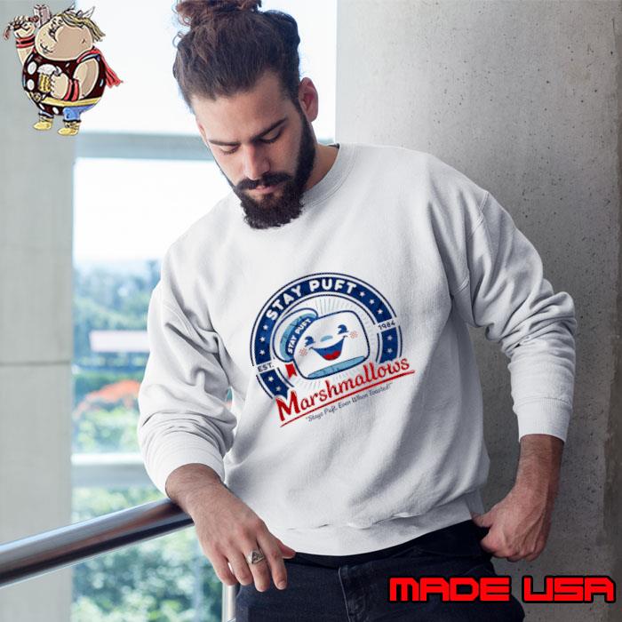 Distressed texture Stay puft marshmallows - Ghostbusters T-Shirt Sweatshirt
