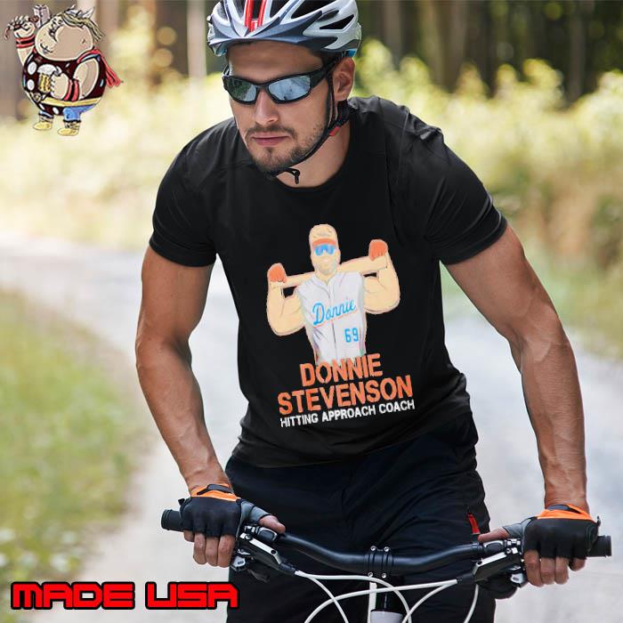 Donnie Stevenson hitting approach coach baseball shirt
