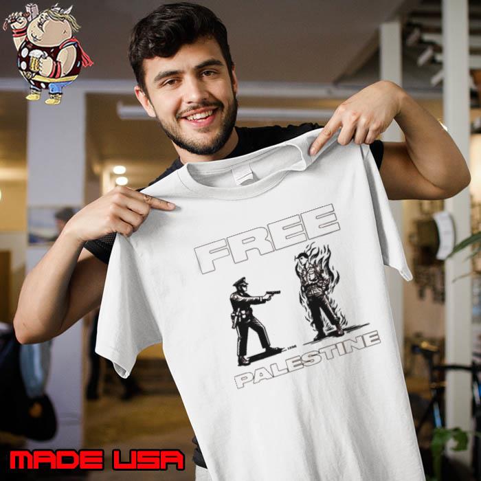 Free palestine police and aaron bushnell s Unisex