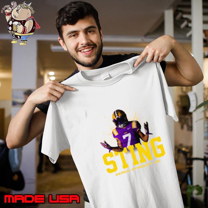 Funny derek Stingley Jr. Sting American football cornerback for the Houston Texans T-Shirt Unisex