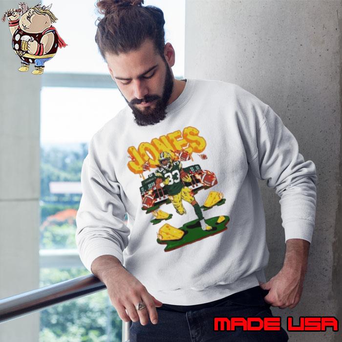 Green Bay Packers Aaron Jones Lamare Field stadium s Sweatshirt