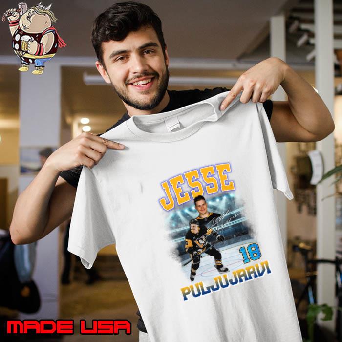 Jesse Puljujarvi Finnish professional ice hockey player for the Pittsburgh Penguins T-Shirt Unisex
