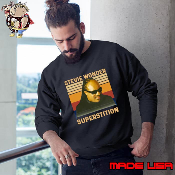 Master Blaster Jammin' with Stevie Wonder Superstition Vintage T-Shirt Sweatshirt