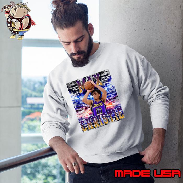Max Christie American professional basketball player for the Los Angeles Lakers T-Shirt Sweatshirt
