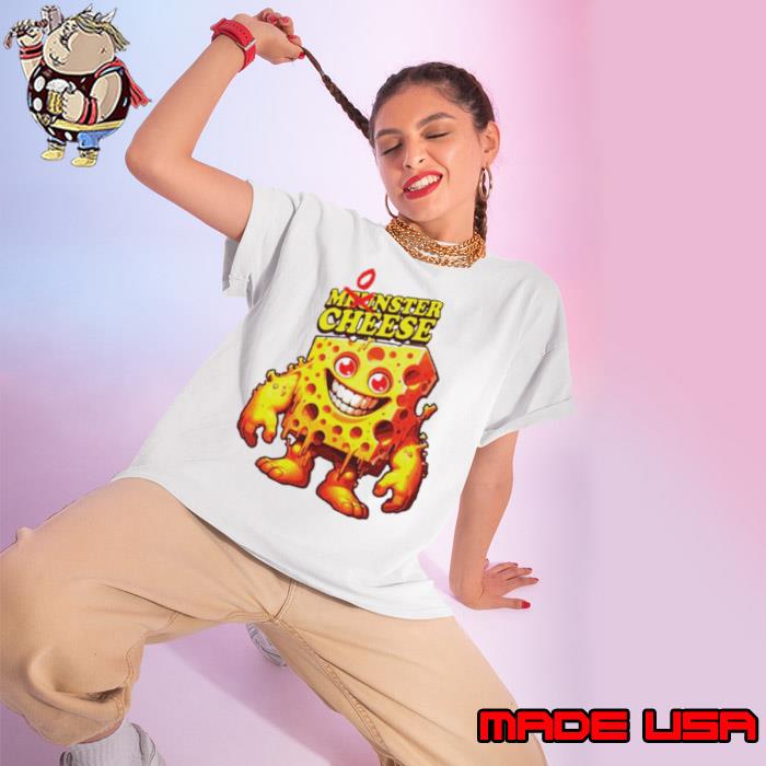 Monster Cheese funny s Ladies tee