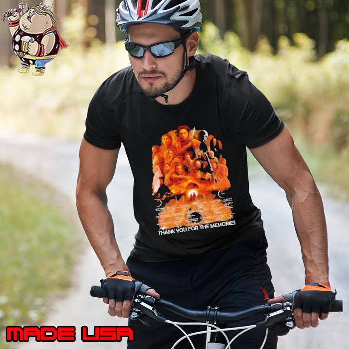 Nice dune Movie Fan Thank You For All Memories Signatures Shirt Unisex