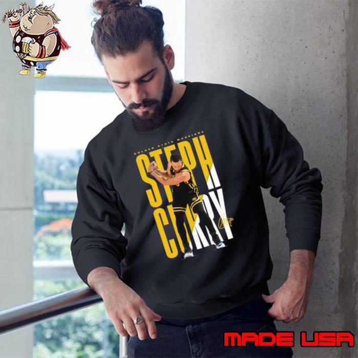 Nice steph Curry American professional basketball player Golf Celebration T-Shirt Sweatshirt