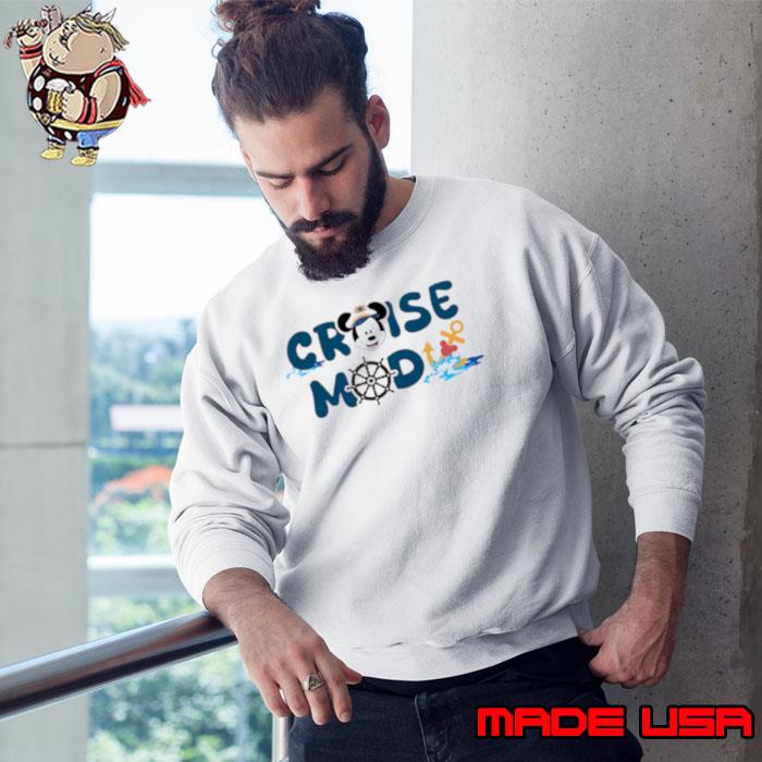 Official comfort Colors Cruise Mode Mickey Family Disney Trip Shirts Sweatshirt
