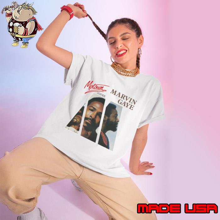 Official marvin Gaye Ballad Brilliance American singer and songwriter T-Shirt Ladies tee