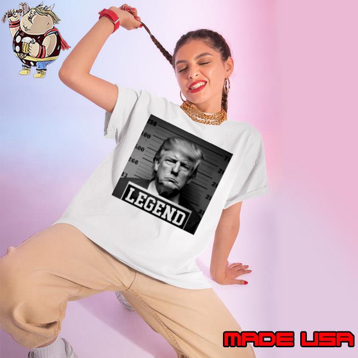 Official trump Mugshot Legend s Ladies tee