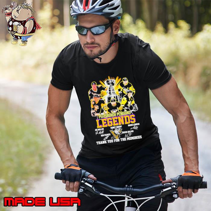 Pittsburgh Penguins Legends 2024 Thank You For The Memories Signatures Shirt Unisex