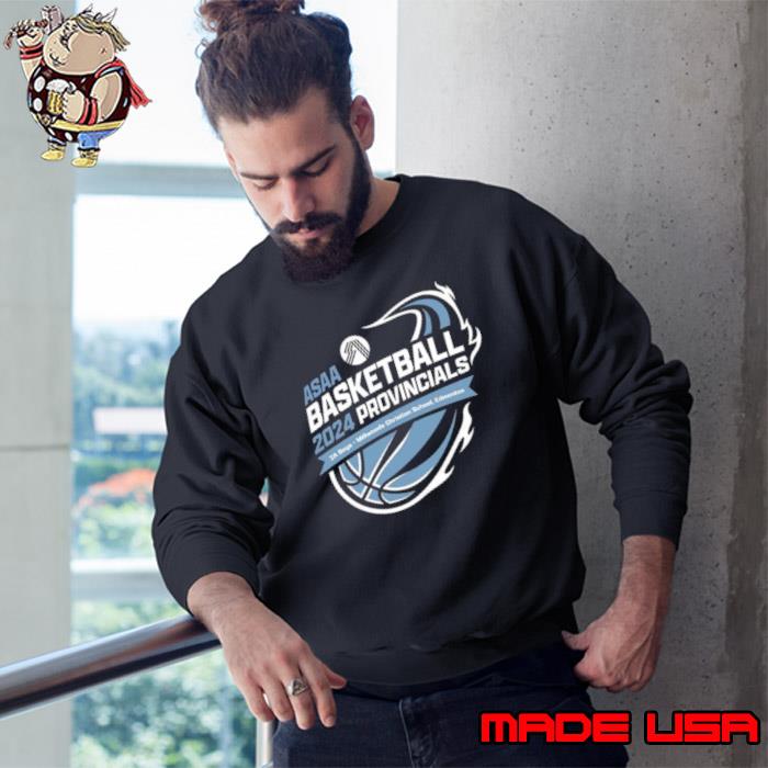 Premium 2024 ASAA Basketball Provincials 2A Boys Millwoods Christian School Shirt Sweatshirt