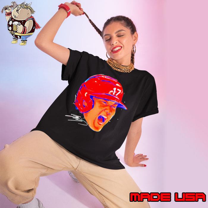 Shohei Ohtani face Los Angeles Angels signature s Ladies tee