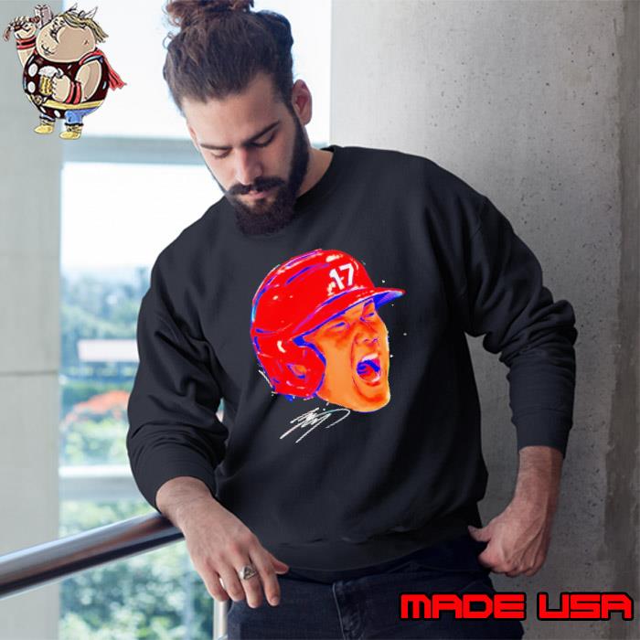 Shohei Ohtani face Los Angeles Angels signature shirt
