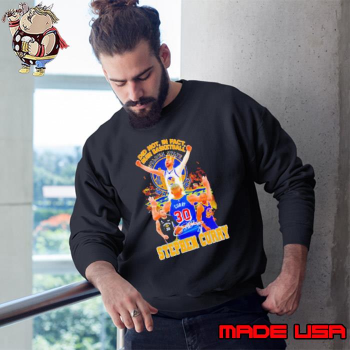 Stephen Curry Golden State Warriors did not in fact ruin basketball signature shirt