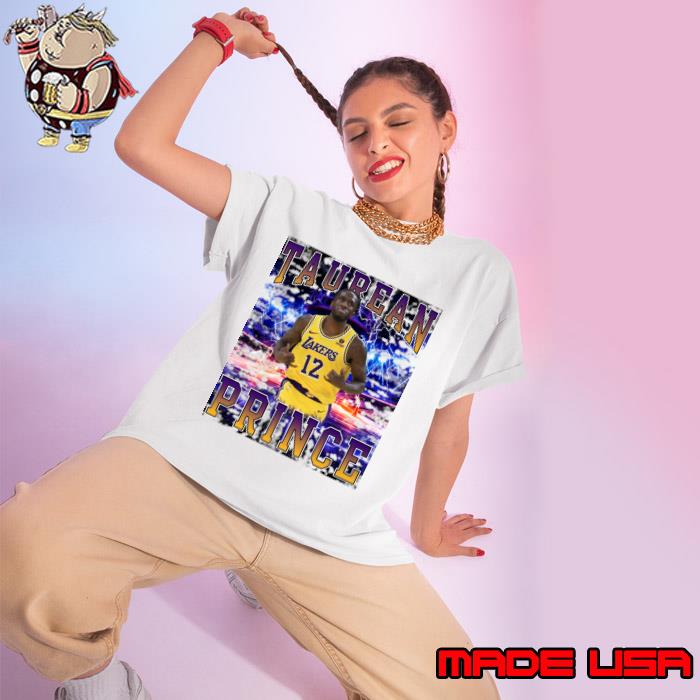 Taurean Prince American professional basketball player for the Los Angeles Lakers T-Shirt Ladies tee