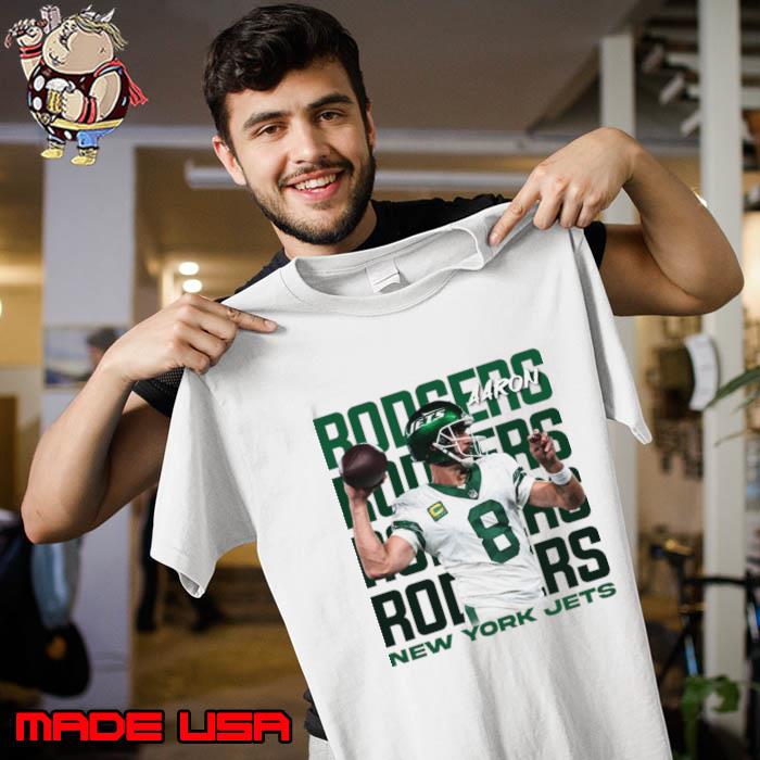 Top aaron Rodgers Name Repeat American football quarterback for the New York Jets T-Shirt Unisex