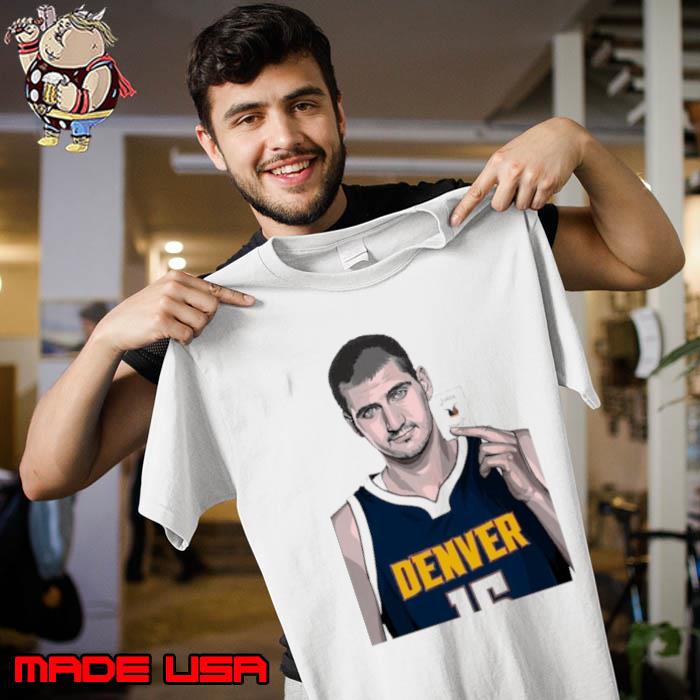 Top nikola Jokic Jocker Card Denver Nuggets Player Shirt Unisex