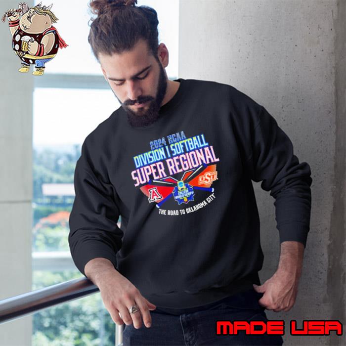 Arizona Wildcats Vs Oklahoma State Cowboys 2024 NCAA Division I Softball Super Regional Shirt Sweatshirt