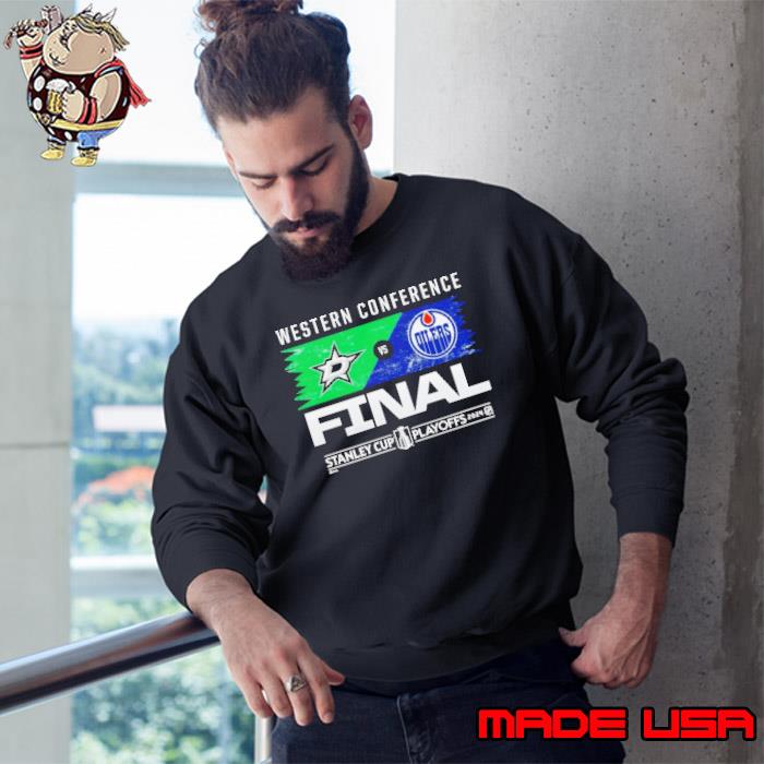 Championship Dallas Stars vs. Edmonton Oilers 2024 Western Conference Finals Shirt Sweatshirt