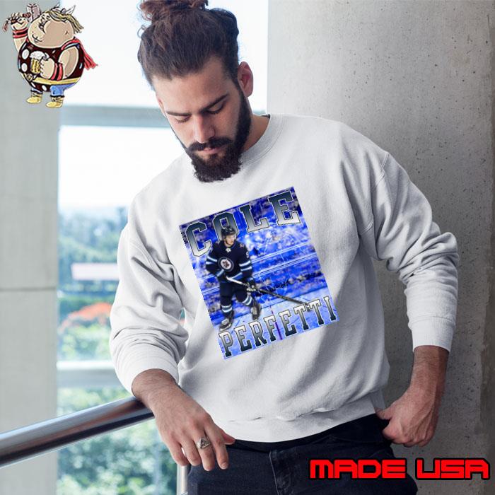 Cole Perfetti Canadian professional ice hockey centre for Winnipeg Jets T-Shirt Sweatshirt