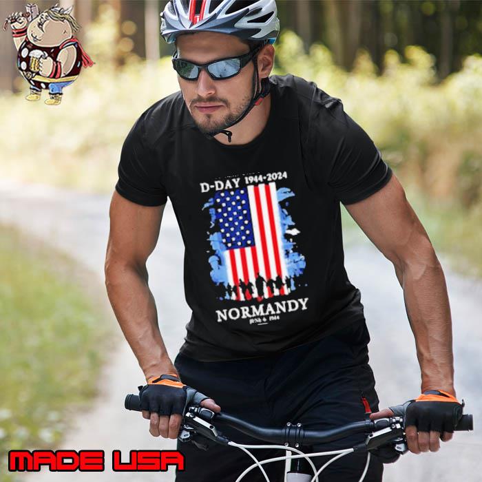 D Day 1944-2024 Normandy Shirt Unisex