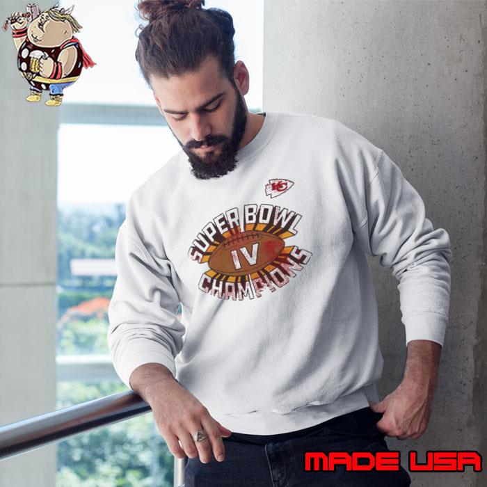 Kansas City Chiefs Super Bowl IV Champions s Sweatshirt