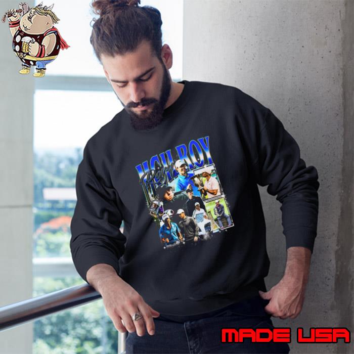 Rory McIlroy Northern Irish professional golfer Retro Bootleg T-Shirt Sweatshirt