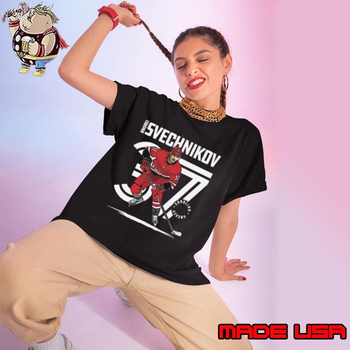 Russian professional ice hockey winger andrei svechnikov inline T-Shirt