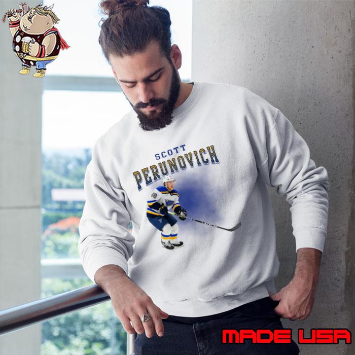 Scott Perunovich American professional ice hockey defenceman for the St. Louis Blues T-Shirt Sweatshirt