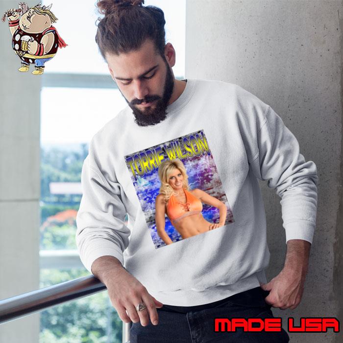 Torrie Wilson American model fitness competitor retired professional wrestler T-Shirt