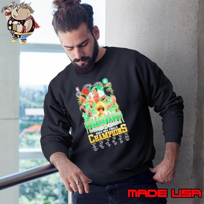 2024 NBA Finals Champions Boston Celtics Sweatshirt