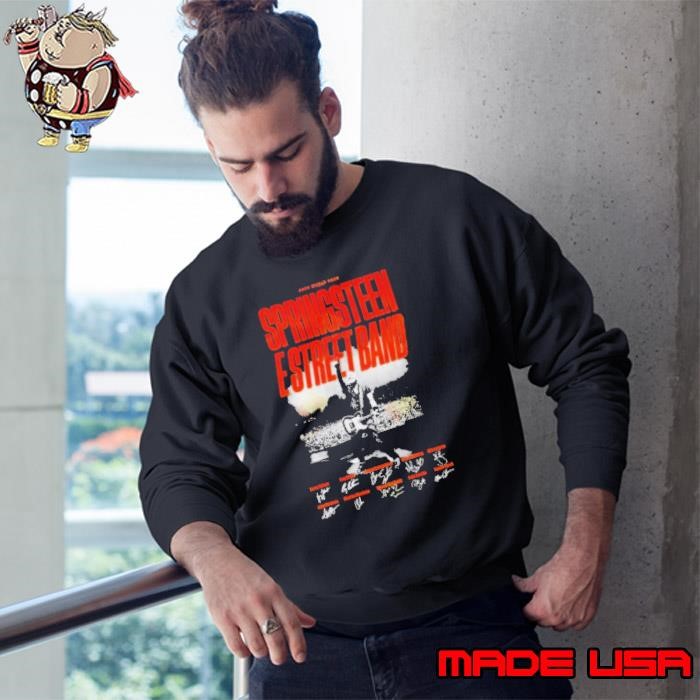 2024 World Tour Springsteen E Street Band Signature Sweatshirt