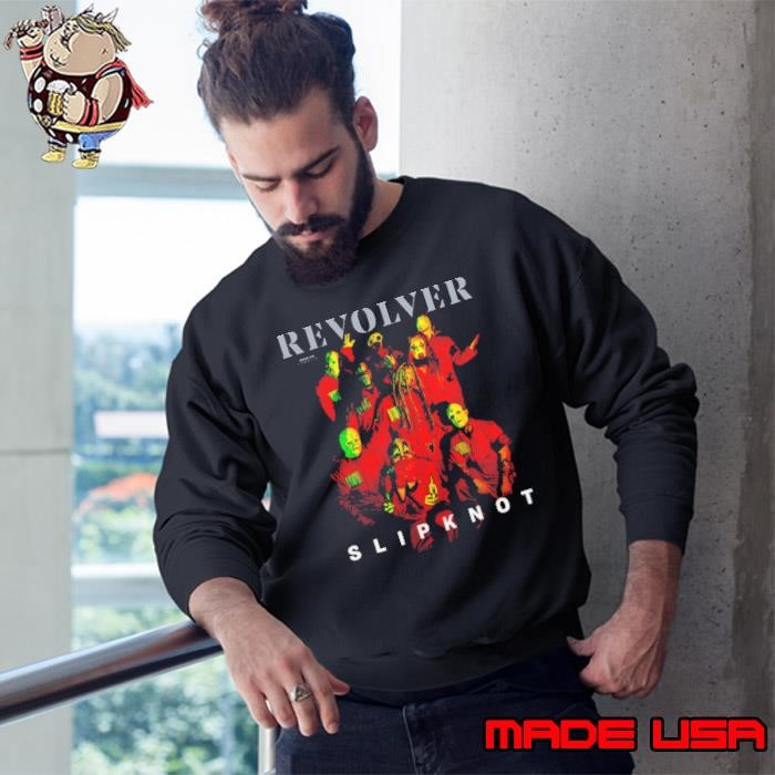 25 Years Of Pain Band Members Slipknot x Revolver Magazine Issue 168 Summer 2024 Cover Sweatshirt
