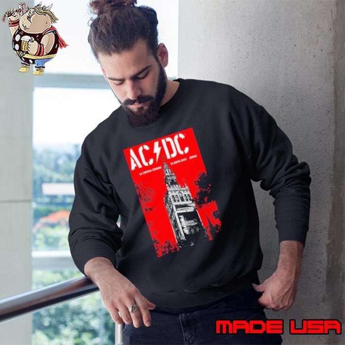 AC DC La Cartuja Stadium Seville Spain May 29 2024 Poster Sweatshirt