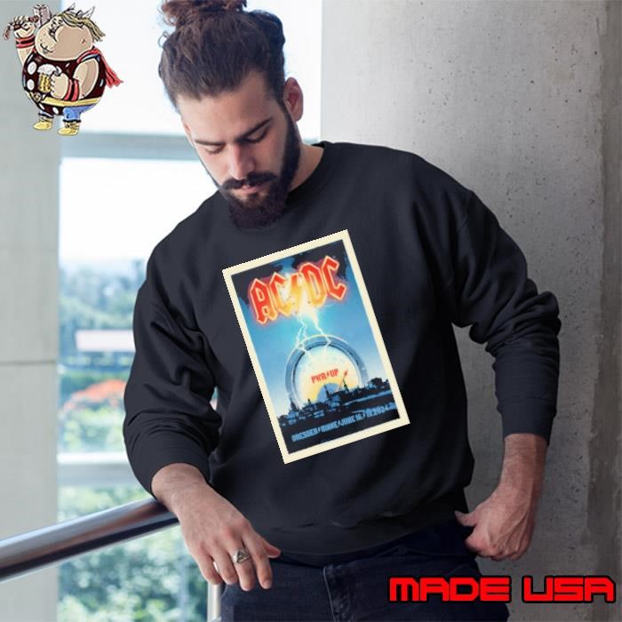 ACDC June 16 2024 Rinne Dresden Germany Poster Sweatshirt