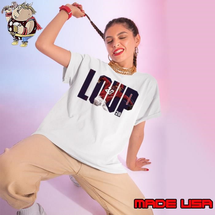 Aaron Loup American professional baseball pitcher Los Angeles A LOUP Ladies tee