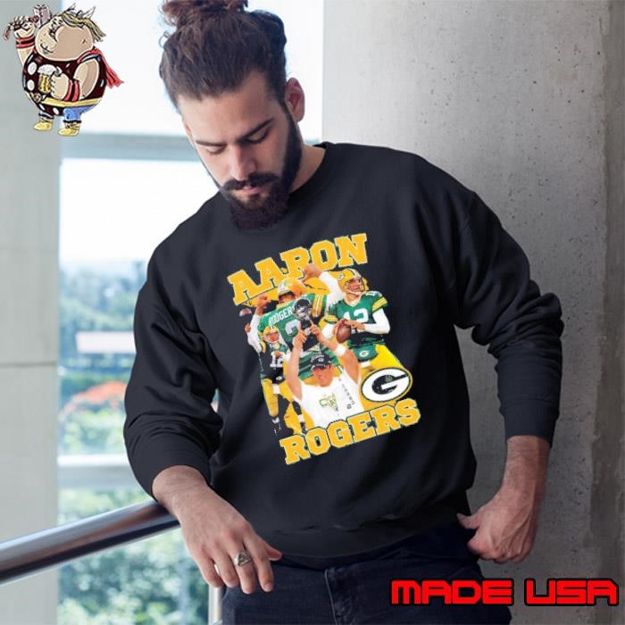 Aaron Rodgers an American football quarterback Green Bay Sweatshirt