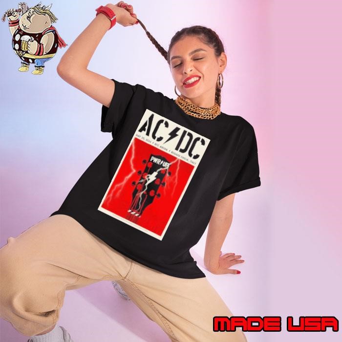 Ac Dc Rcf Arena, Reggio Emilia, Italy May 25, 2024 Ladies tee