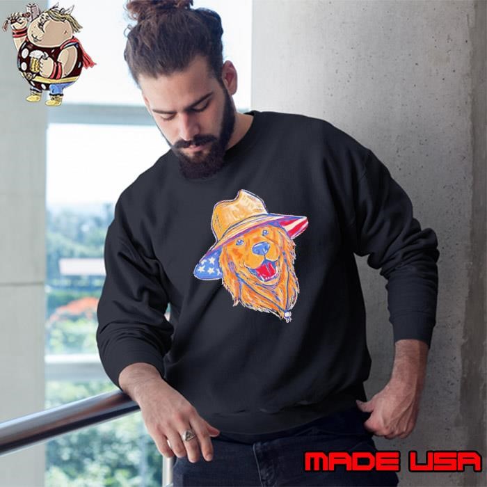 American dog 4th of july Sweatshirt