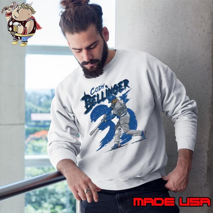 American professional baseball outfielder cody bellinger rough Sweatshirt
