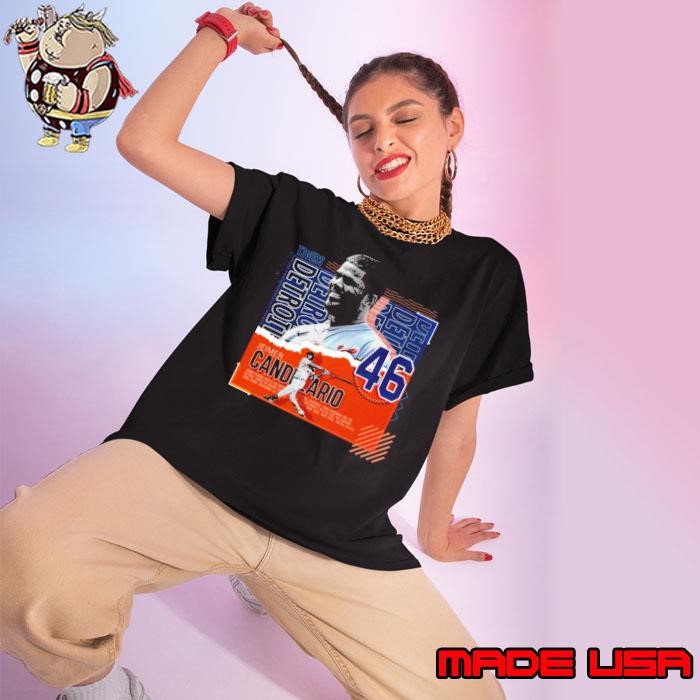 American professional baseball third baseman jeimer candelario baseball Ladies tee